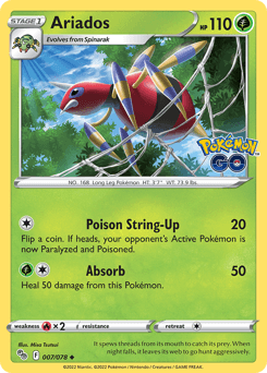Ariados 7/78 — Pokémon GO
