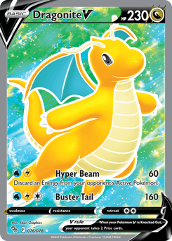 Dragonite V 76/78 — Pokémon GO