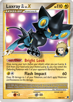 Luxray GL LV.X 109/111 — Rising Rivals