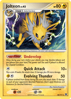Jolteon 26/111 — Rising Rivals