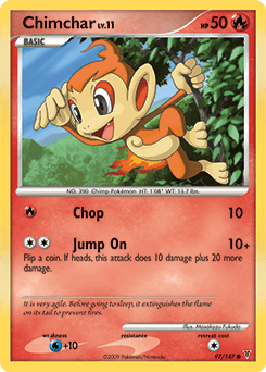 Chimchar 97/147 — Supreme Victors