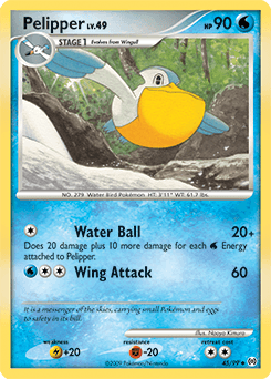 Pelipper 45/99 — Arceus