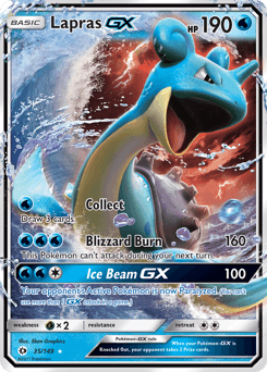 Lapras-GX 35/149 — Sun & Moon