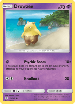 Drowzee 59/149 — Sun & Moon