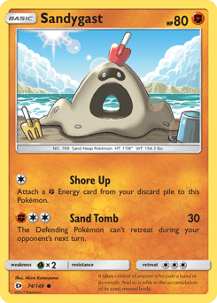 Sandygast 74/149 — Sun & Moon