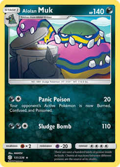 Alolan Muk 131/236 — Cosmic Eclipse