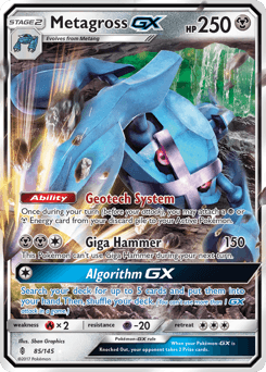 Metagross-GX 85/145 — Guardians Rising
