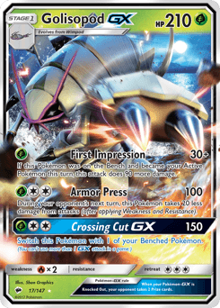 Golisopod-GX 17/147 — Burning Shadows