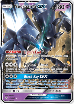 Necrozma-GX 63/147 — Burning Shadows