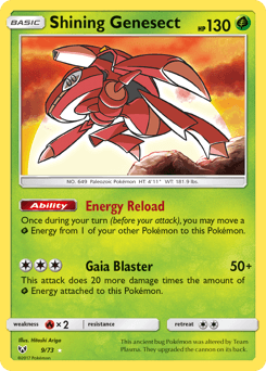 Shining Genesect 9/73 — Shining Legends