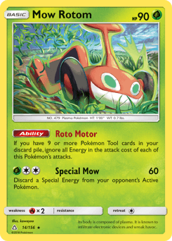 Mow Rotom 14/156 — Ultra Prism