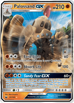 Palossand-GX 82/168 — Celestial Storm