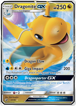 Dragonite-GX 37/70 — Dragon Majesty