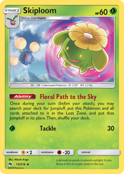 Skiploom 13/214 — Lost Thunder