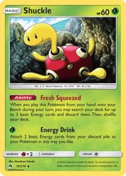 Shuckle 16/214 — Lost Thunder