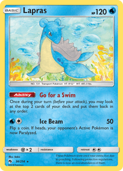 Lapras 56/214 — Lost Thunder