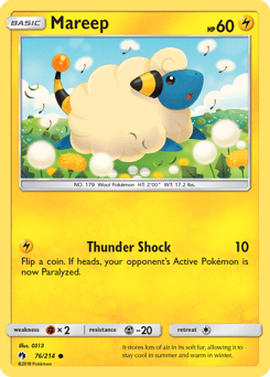 Mareep 76/214 — Lost Thunder