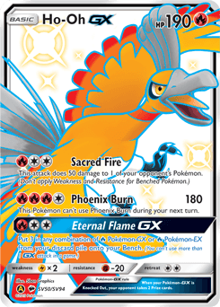 Ho-Oh-GX SV50/94 — Hidden Fates Shiny Vault