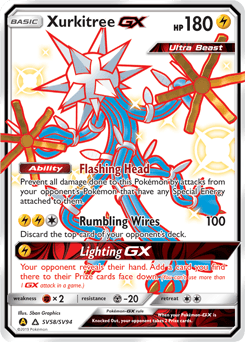 Xurkitree-GX SV58/94 — Hidden Fates Shiny Vault