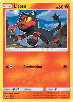 Litten SM02/248 — SM Black Star Promos