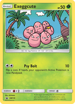 Exeggcute SM119/248 — SM Black Star Promos