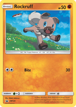 Rockruff SM120/248 — SM Black Star Promos