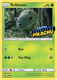 Bulbasaur SM198/248 — SM Black Star Promos