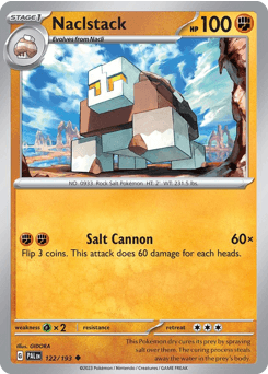 Naclstack 122/193 — Paldea Evolved