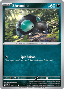 Shroodle 145/193 — Paldea Evolved
