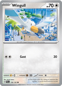 Wingull 158/193 — Paldea Evolved