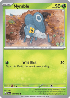 Nymble 20/193 — Paldea Evolved