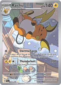 Raichu 211/193 — Paldea Evolved