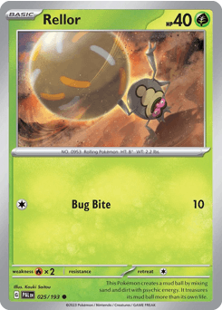 Rellor 25/193 — Paldea Evolved