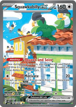 Squawkabilly ex 264/193 — Paldea Evolved