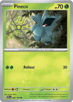 Pineco 4/193 — Paldea Evolved