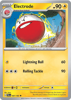 Electrode 67/193 — Paldea Evolved
