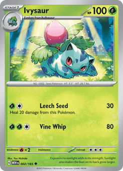 Ivysaur 2/165 — 151