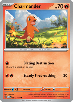 Charmander 4/165 — 151