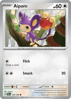 Aipom 145/182 — Paradox Rift