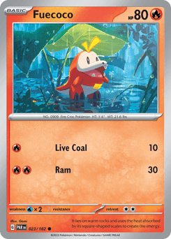 Fuecoco 23/182 — Paradox Rift