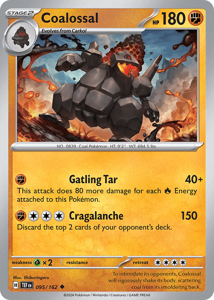 Coalossal 95 Temporal Forces