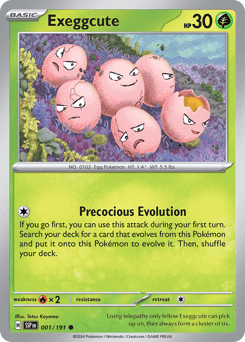 Exeggcute 1/191 — Surging Sparks