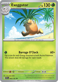 Exeggutor 3/191 — Surging Sparks