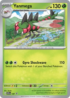 Yanmega 187/150 — Scarlet & Violet Black Star Promos