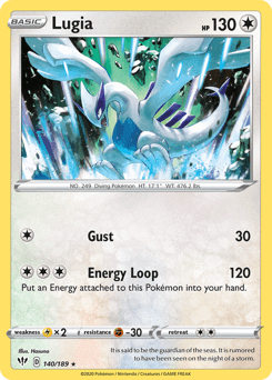 Lugia 140/189 — Darkness Ablaze