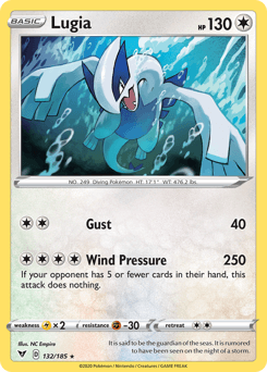 Lugia 132/185 — Vivid Voltage