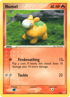 Numel 5/10 — EX Trainer Kit Latias