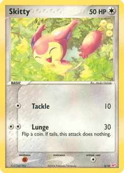 Skitty 6/10 — EX Trainer Kit Latias