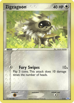 Zigzagoon 7/10 — EX Trainer Kit Latios