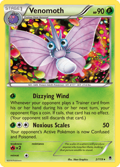 Venomoth 2/119 — Phantom Forces